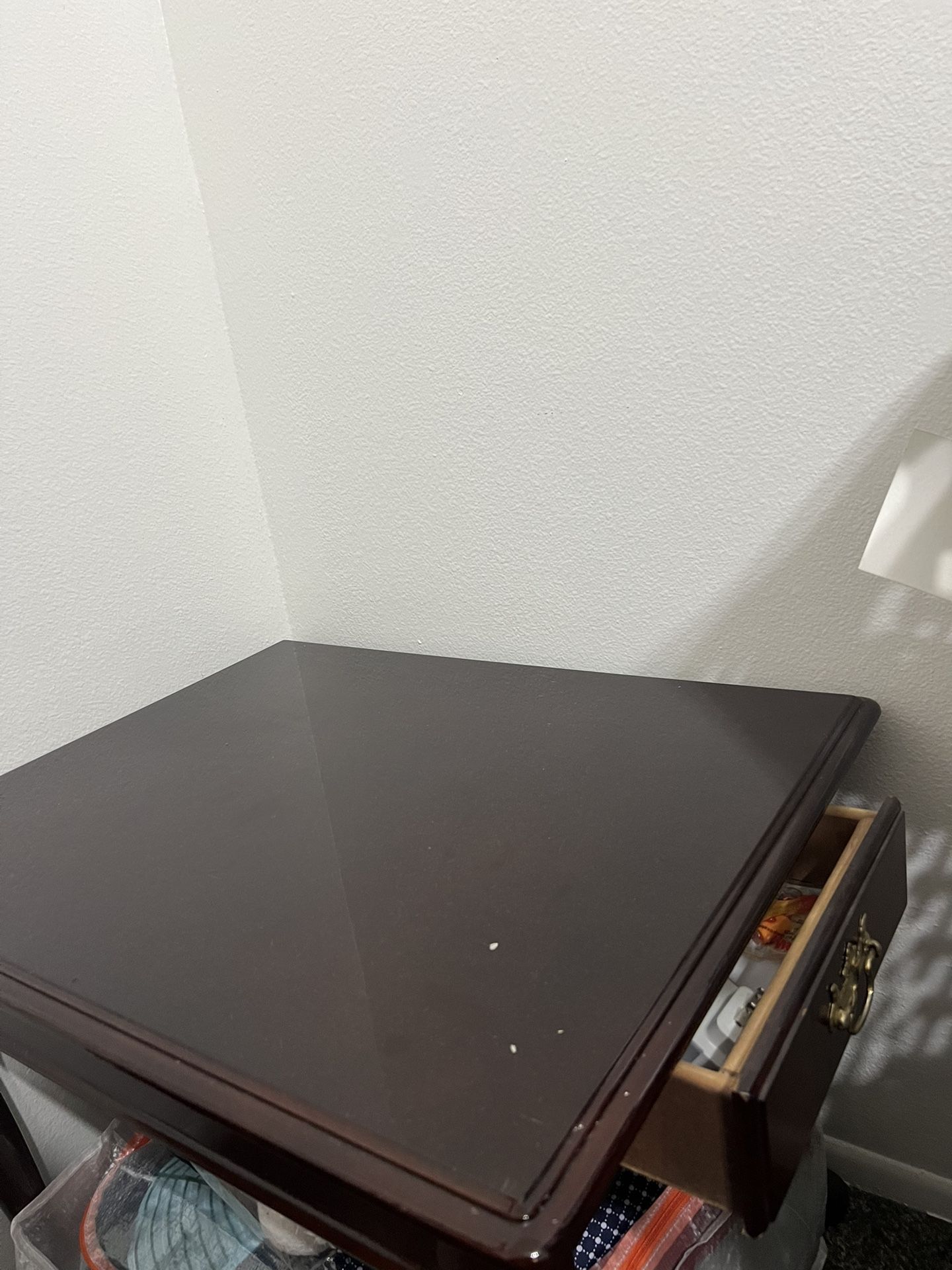 Side Table With Drawer