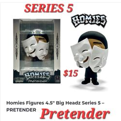 Homies Figures 4.5" Big Headz Series 5 - PRETENDER 