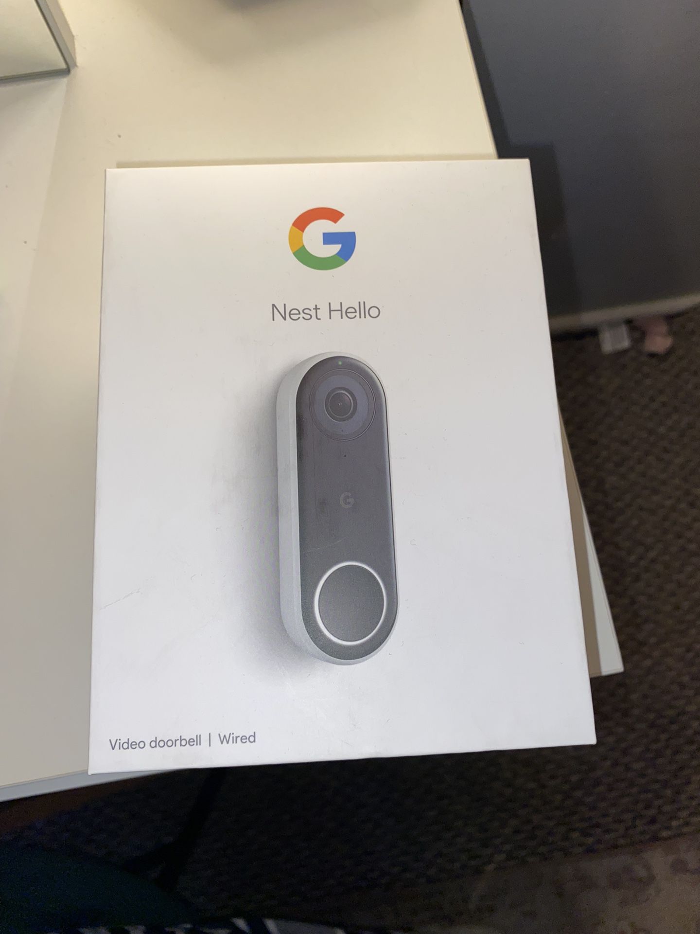 Google Nest Hello Camera Doorbell