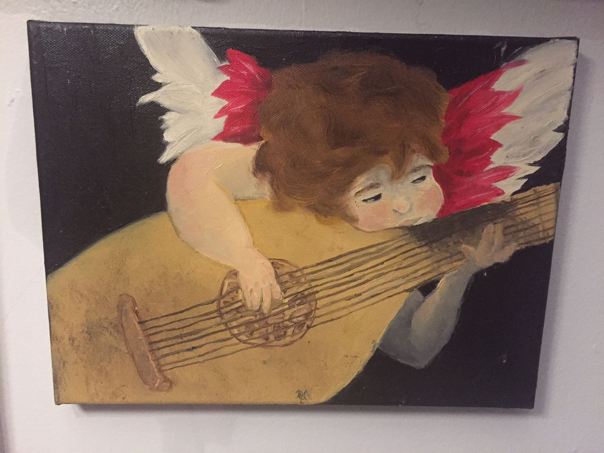 Angel painting
