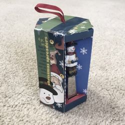 JOIE DE VIVRE Christmas Cheese Spreaders 4 Pc Set Reindeer Santa Snowman Nutcracker
