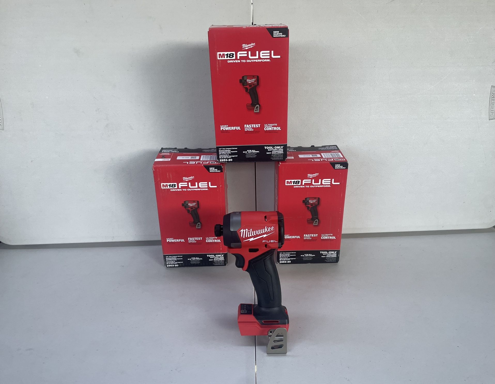 Milwaukee M18 Fuel Hex Impact Driver 1/4” Model# 2953-20 (Tool Only)