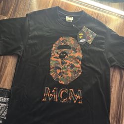 Mcm Bape Tee shirt