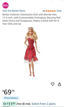 Barbie  Collection Celebration Doll Blonde hair
