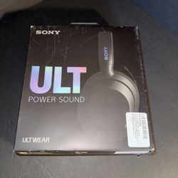 Sony ULT WEAR Wireless Noise Canceling Mega BassHeadphones, Black, New & Sealed 