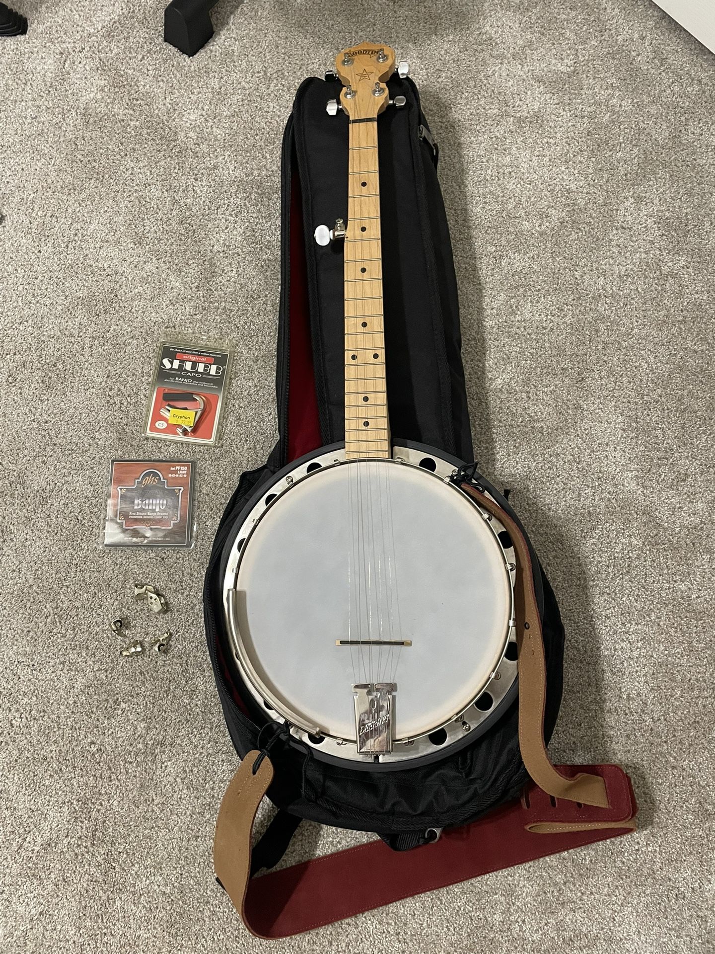 Deering Goodtime 5 string Banjo with resonator