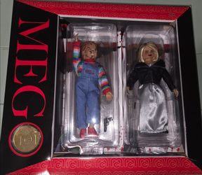 Mego Chucky and Tiffany Action Figure 2-Pack
