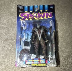 McFarlane Toys Spawn Manga Ninja Spawn Action Figure w/ Axe, Staff Boxed