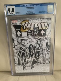 Marvel Champions 1 Variant Cgc 9.8