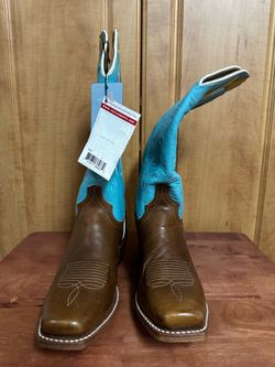 New Justin Hattie Women’s Cowboy Boots 9B