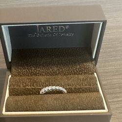  Diamond Anniversary Ring 1/2 ct Ring 14k White Gold