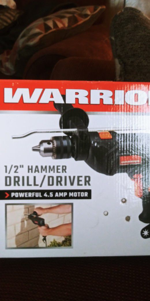 Warrior Half Inch Hammer Drill New In The Box Firm On Price