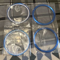 Aluminum Air Vent Bezel Rings 6 Gen Camaro