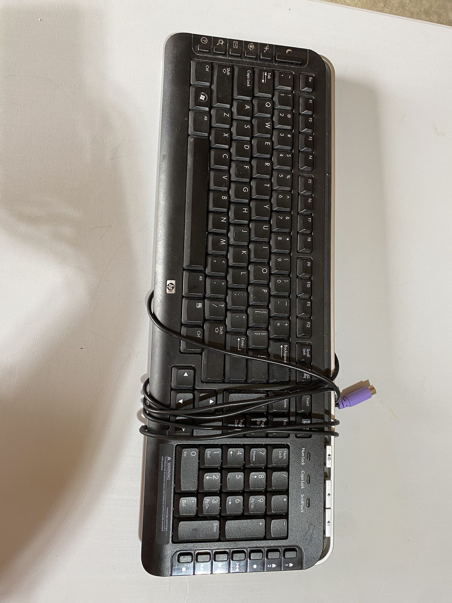 HP Computer Keyboard