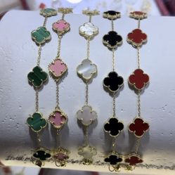 Clover Bracelet 14k Gold