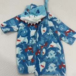 Kids Shark Towel Robe
