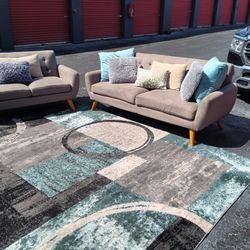 Couch and Loveseat 