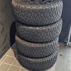 Black Rhino Rims With Toyo Rt Trail Tires