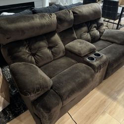 Electric Recliner Couch 