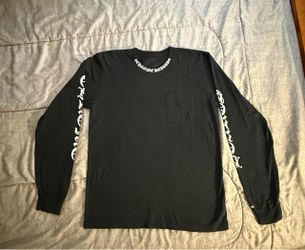 Chrome Hearts Neck Logo Long Sleeve Tee