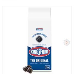Kingsford 8 lbs. Original BBQ Smoker Charcoal Grilling Briquettes (1-Pack