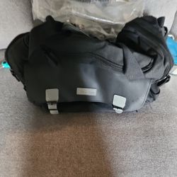 Bella Russo Black Grey Duffle Bag