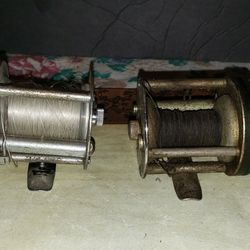 Vintage Fishing Reels- Pflueger Trump 1943 and Shakespeare Acme 1901