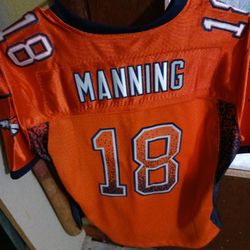 Broncos 18 Manning Jersey
