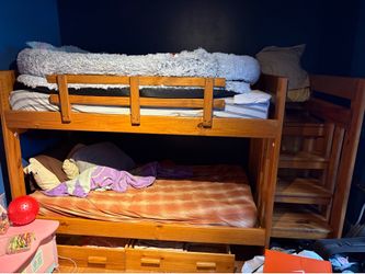 Solid Oak Bunk Beds $500 OBO