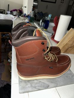 Red Wing Steel Toe Size 15 (D) 8” New