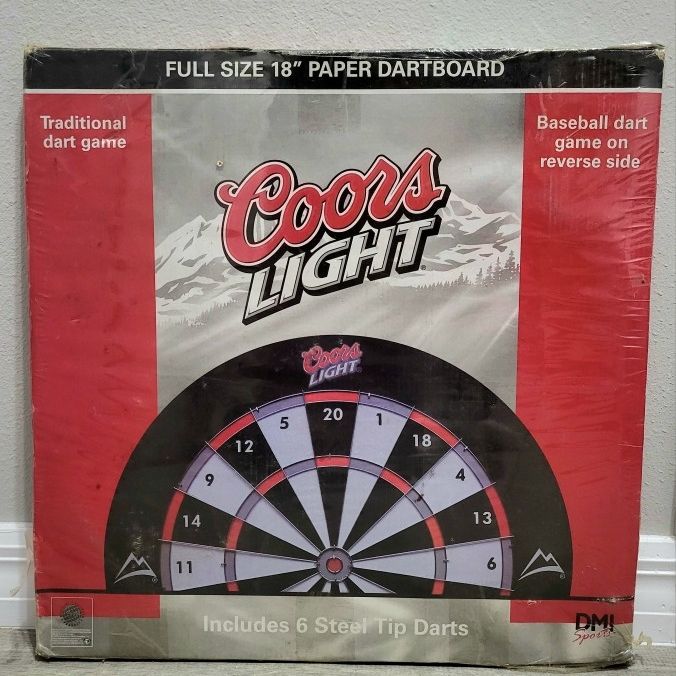 Coors Light Dart Backboard Light