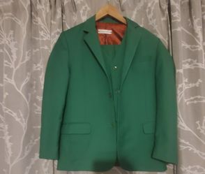 Boys Beautiful Green 3 Piece Suit