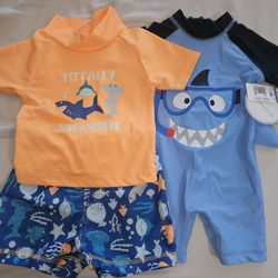 Baby Swim Clothes,  Size "9" Months, $10