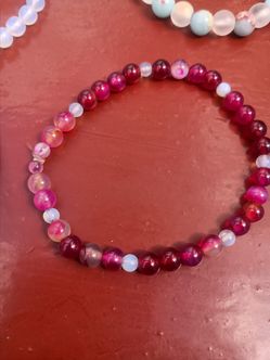 RED AND Jade Precious Gems, $10 Each