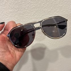 BMW RARE SILVER RIMMED SUNGLASSES