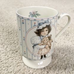 Vintage 1985 Jan Hagara SARA MAY Ceramic Coffee Mug Cup H3040 - Limited Edition #19245