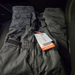4T Black Snowpants