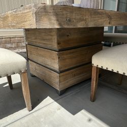 Dining Table (Natural Wood)