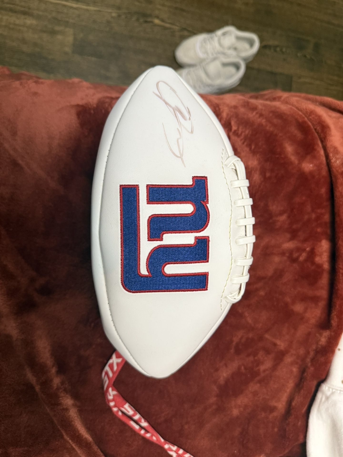Odell Beckham Jr Signed Football