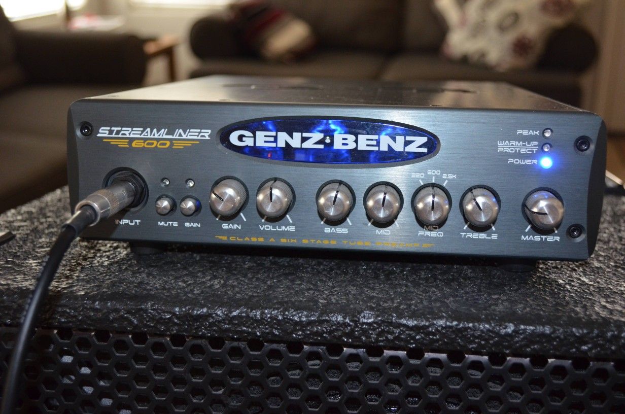Genz Benz Streamliner 600 Bass Amp Head