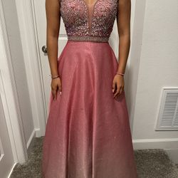 Pink Prom Dress 