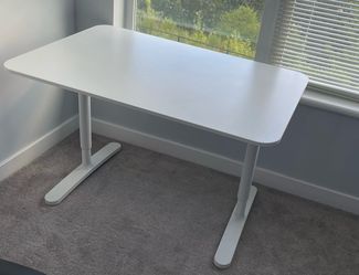 White desk
