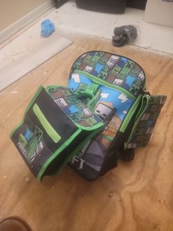 Minecraft Kids backpack