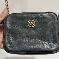 Michael Kors Leather Cross Body Bag