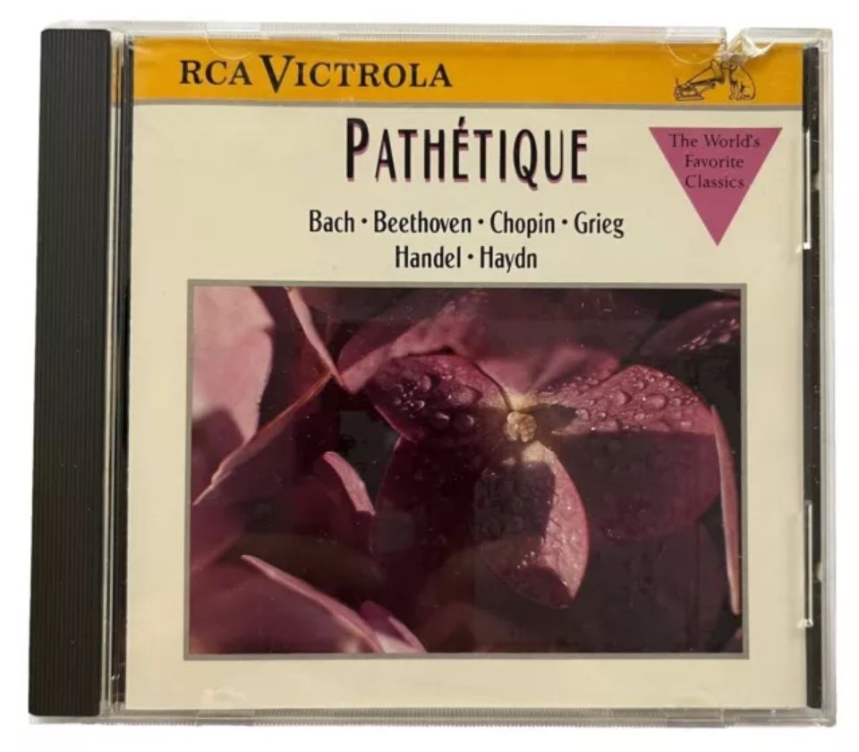 Pathetique Bach Beethoven Chopin Grieg CD RCA Victrola The Worlds Fav Classics