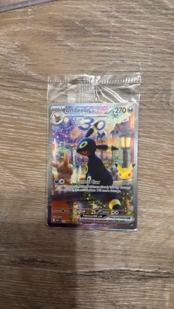Accepting Offers! Umbreon EX 30th Anniversary Unreleased card SEALED PROMO