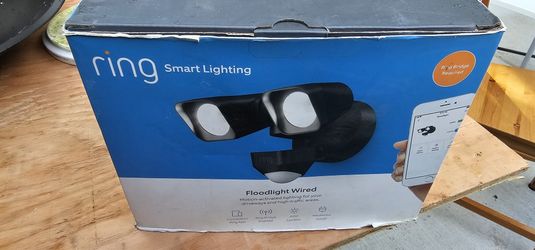 Ring - Smart Lighting Wired Floodlight - Black