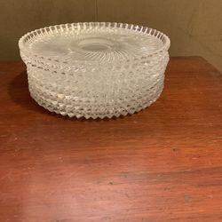 Mikasa Crystal Diamond Fire Plate Set