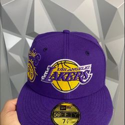 Los Angeles Lakers Fitted Hat.