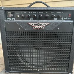 Raven 20 watt solid state amp